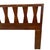 Wood Mid-Century Bowtie Walnut Headboard, Full/Queen 60” For Sale - Image 7 of 12