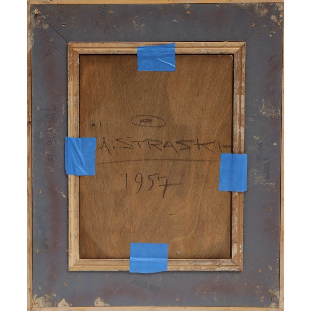 Portraiture Abraham Straski, Rabbi and Student (17-F), Painting For Sale - Image 3 of 4