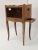 Original Louis XV side table at the end of the 18th century, with original Brech d´Alep marble slabs and a drawer on the...