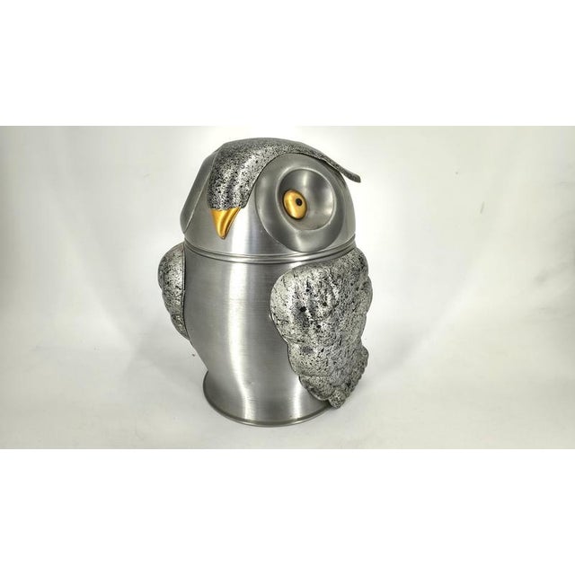 1960s Owl-Shaped Ice Bucket, Italy, 1960s For Sale - Image 5 of 11