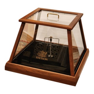 Stetson Hat Display Case For Sale