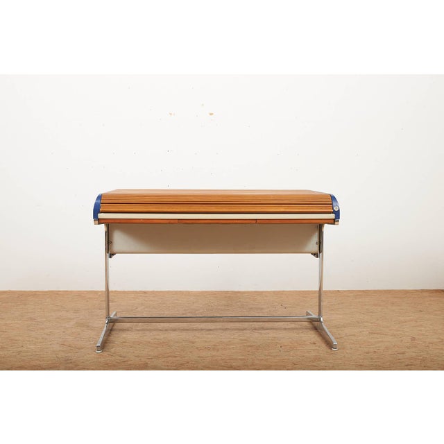 Action Office Desk in Walnut by George Nelson for Herman Miller, 1960s For Sale - Image 15 of 15