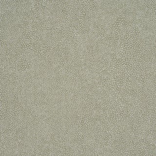 Schumacher Dunbar Shagreen Vinyl Wallpaper In Olive For Sale
