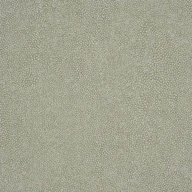 Schumacher Dunbar Shagreen Vinyl Wallpaper In Olive For Sale