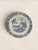 Antique English Wood & Sons "Yuan" Blue & White Transferware Dinner Plates, Set of 5 For Sale - Image 12 of 16