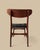 Wood Danish Dining Chairs with Black Leather Upholstery and Teak, 1960s, Set of 3 For Sale - Image 7 of 15