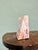Vintage Rose Pink Marble Wedge Bookends, a Pair — Mid-Century Modern Decor For Sale - Image 4 of 8