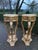 Gold Late20C Artisan Louis XVI Gold Beech Marble Side Tables-Pair For Sale - Image 8 of 8