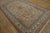 1950s Ivory Medallion Vintage Persian Nain Wool & Silk Carpet 5'1" X 8'10" Knotted Rug For Sale - Image 4 of 12