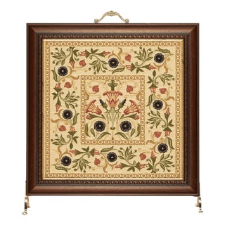 Primrose Cream Tapestry Firescreen For Sale