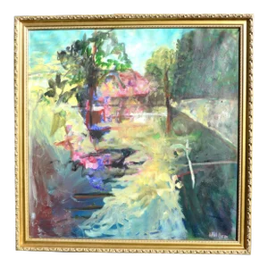 Martha Holden Caribbean Mystery Modern Oil Painting