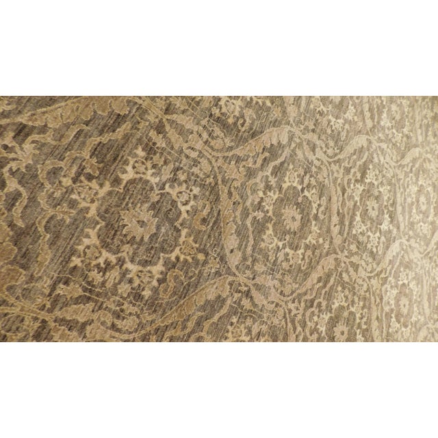 High quality rug with hand spun wool in neutral tones. 8'8"x 12'