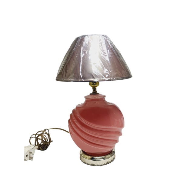 Metal Art Deco Bedside Lamp, Belgium, 1960s For Sale - Image 7 of 7