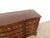 Brown Drexel Flame Mahogany Serpentine Ball & Claw 12-Drawer Chippendale Chest Dresser For Sale - Image 8 of 17