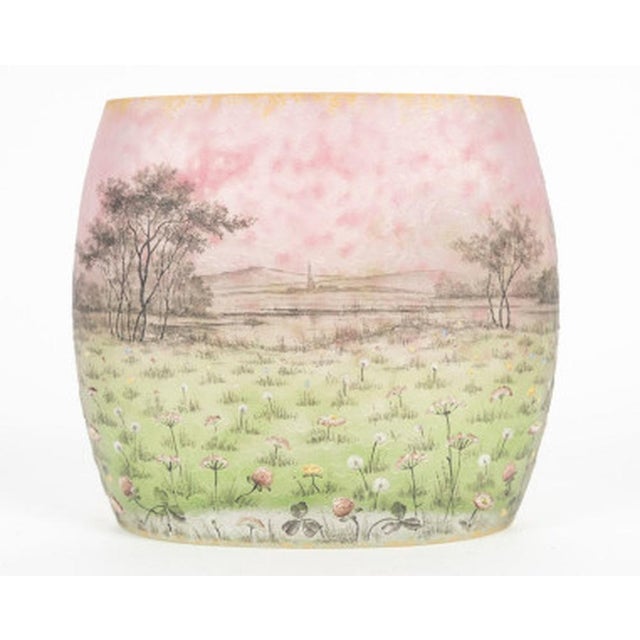 Nancy Prairie Vase by Jean Daum, 1905 For Sale - Image 4 of 10