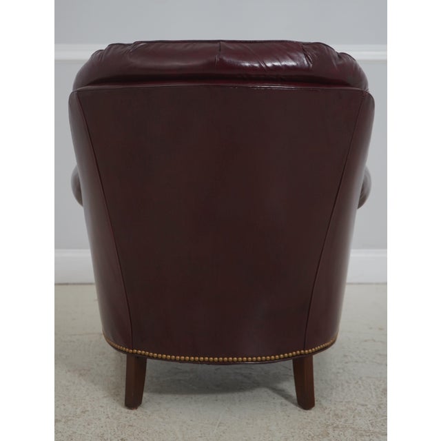 Hancock & Moore Hancock & Moore Tufted Chair & Ottoman For Sale - Image 4 of 18