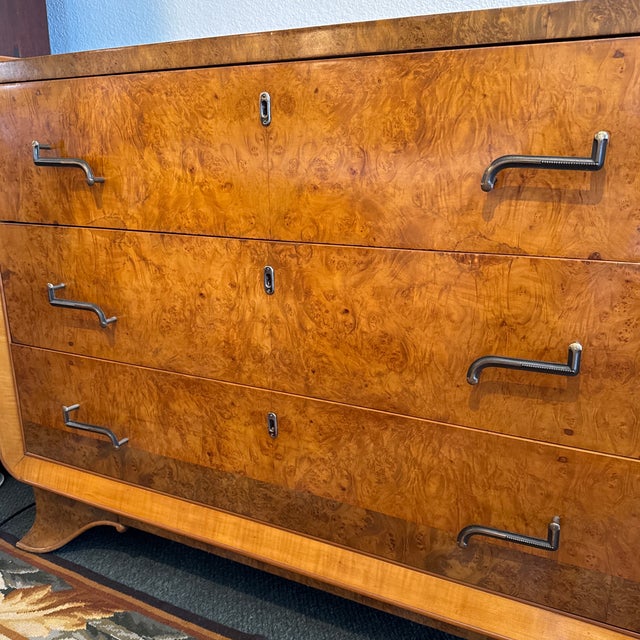 Italian Bullnose Chest of Drawers, Circa 1940s For Sale - Image 12 of 12