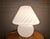 Murano White Swirl Mushroom Lamp, 1970s For Sale - Image 10 of 10
