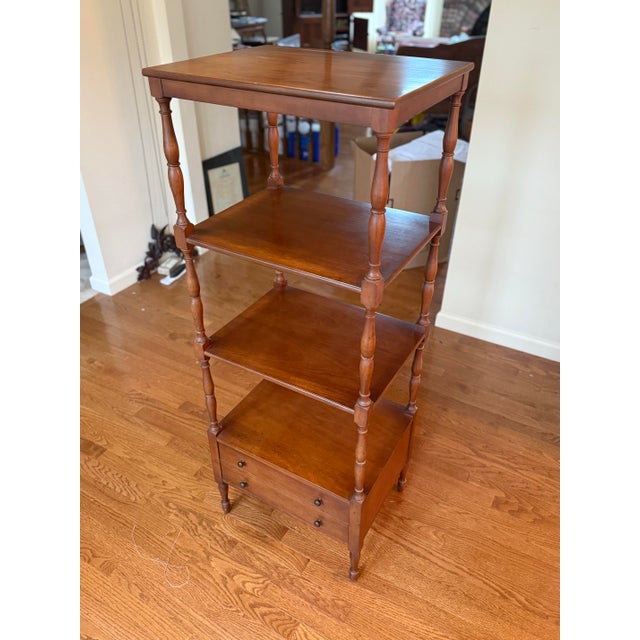 1950s Carl Forslund What Not Wood Cherry Etagere - 1950 For Sale - Image 5 of 5