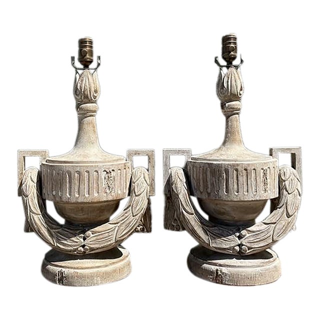 Vintage Bliss Swag Garland Lamps - A Pair For Sale