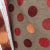 Tyler Hall Red & Burgundy Circles on Creamy Background Fabric For Sale - Image 4 of 7
