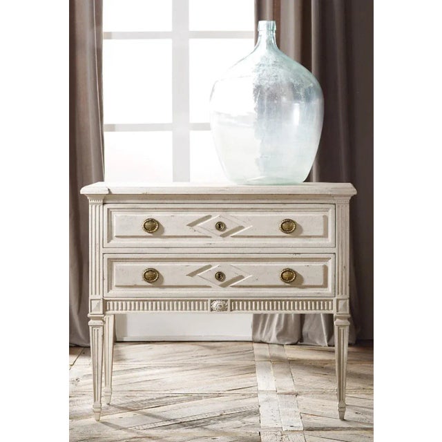 Traditional Modern History Paris Bedside Chest For Sale - Image 3 of 3