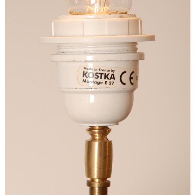 Tall french vintage ceramic table lamps vase lamps, a pair material: porcelain - ceramic design : robert kostka france...