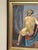 Attributed to Inger Hasselgren, Sitting Woman, 1950s, Oil on Canvas, Framed For Sale - Image 11 of 18