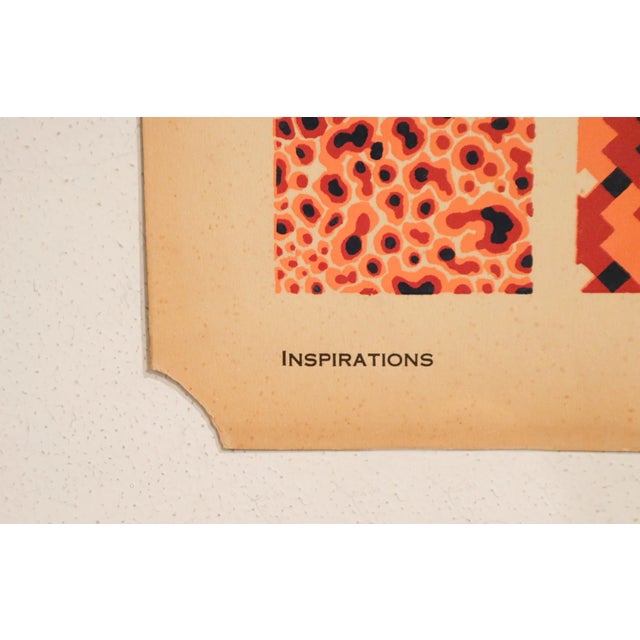 1928 American Design Pochoir, Inspirations (Book B, Plate 13), André Durenceau For Sale - Image 4 of 4