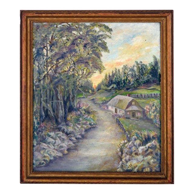 Country Cottage at Sunrise For Sale