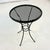 Mid-Century Atomic Mesh Salterini Style Boho Chic Outdoor Drinks Table, Newly Painted For Sale - Image 6 of 10