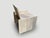 Charcoal Andrianna Shamaris Minimalist White Washed Spa Chair For Sale - Image 8 of 18