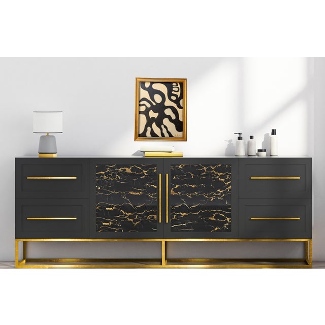 Contemporary Abstract Expressionist Painting by Bryan Boomershine Framed For Sale In Palm Springs - Image 6 of 6