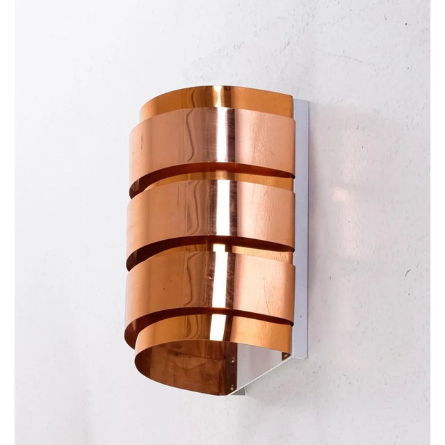 Swedish wall lights model V-155 designed by Hans-Agne Jakobsson, produced in Markaryd, Sweden, 1960s. This piece is...