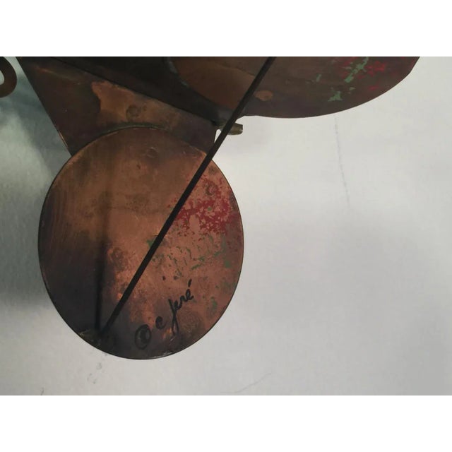 1970s Curtis Jeré signed Curtis Jere Airplanes and Airport Wall Sculpture For Sale - Image 9 of 11