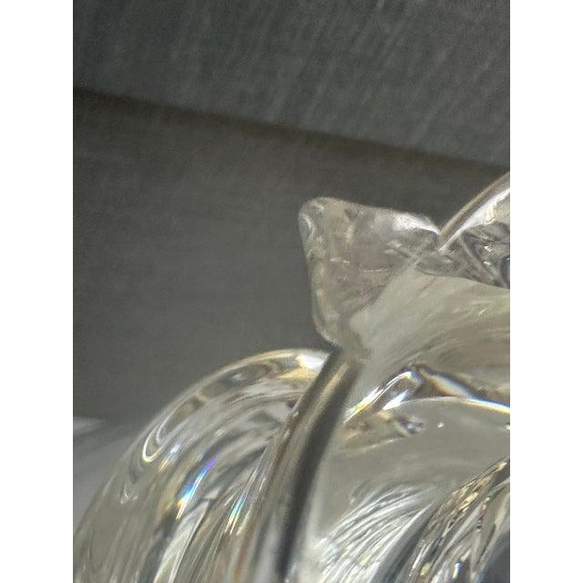 Steuben Vintage 1958 Donald Pollard MCM Art Glass "Whirpool" Vase 11.25" Tall # 8087-St in Original Box For Sale - Image 16 of 18