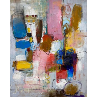 Contemporary Abstract Original Oil Painting For Sale