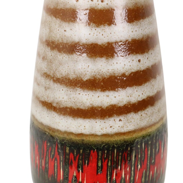 Lora Fat Lava Vase from Scheurich Keramik, 1960s For Sale - Image 6 of 12