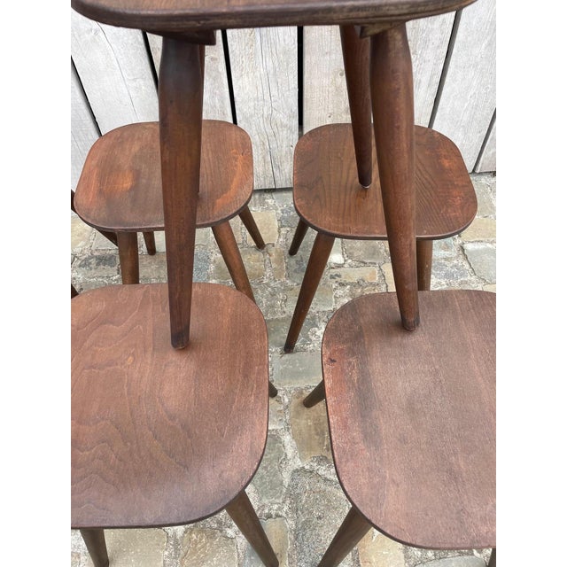 Vintage Stools, 1970s, Set of 7 For Sale - Image 4 of 13
