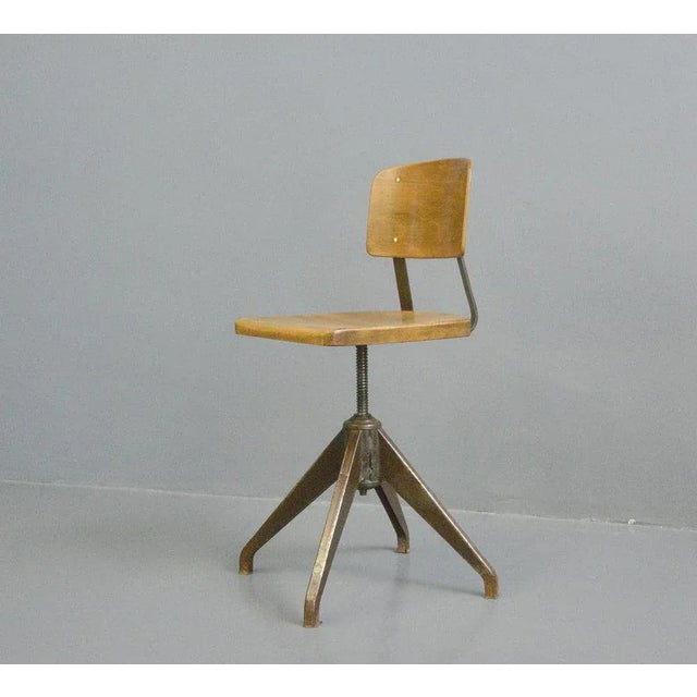Swivel Chair Model XIII by Robert Wagner for Rowac, 1920s For Sale - Image 10 of 10