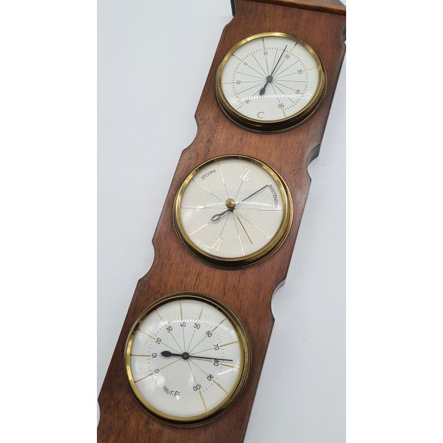 Vintage Weather Station Barometer, 1970s For Sale - Image 11 of 13