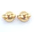 Mid 20th Century Pair of Tiffany & Co 18K Yellow Gold Love Knot Stud Earrings For Sale In Miami - Image 6 of 7