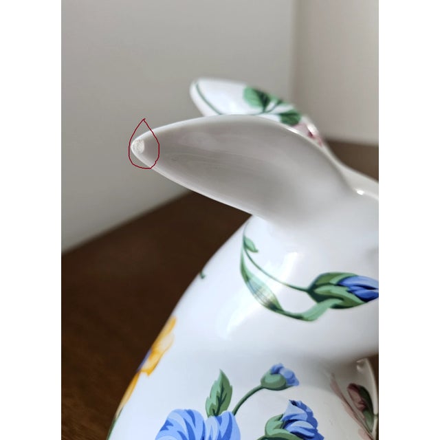 Add a charming touch of timeless elegance to your collection with this **Vintage Tiffany & Co. Sintra Spring Rabbit...