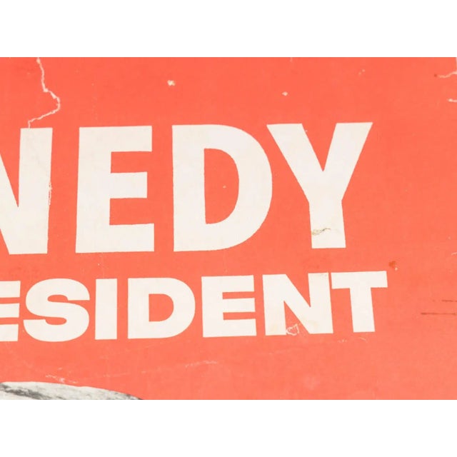 John F. Kennedy Campaign Poster, 1960s For Sale - Image 11 of 15