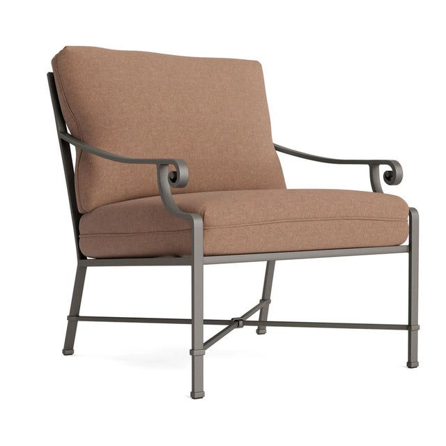 Brown Jordan Venetian Lounge Chair, Mica frame with Fusion Clay fabric For Sale - Image 12 of 12