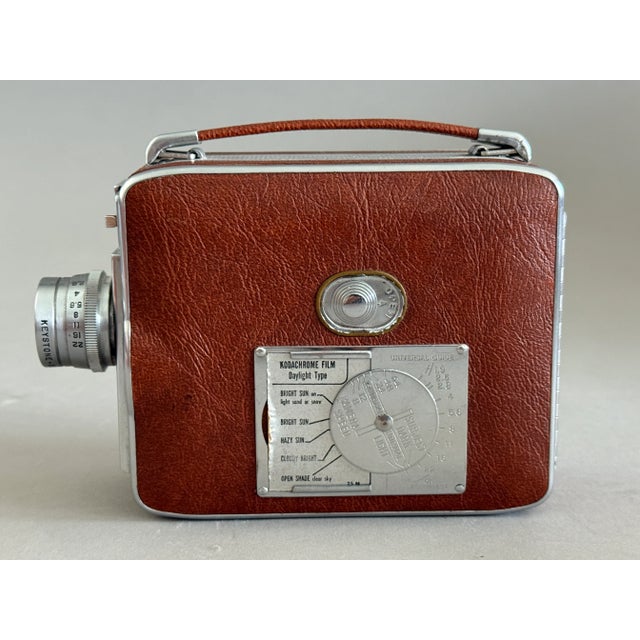 Keystone 8mm Movie Camera Vintage Model Olympic K-32 For Sale - Image 10 of 10