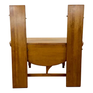 Vintage Jacobean William & Mary Style Gateleg Drop Leaf Dining Table by O'Hearn