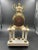 Metal Early 20th Century Louis XVI Style Bronze & Marble Mantle Clock For Sale - Image 7 of 12
