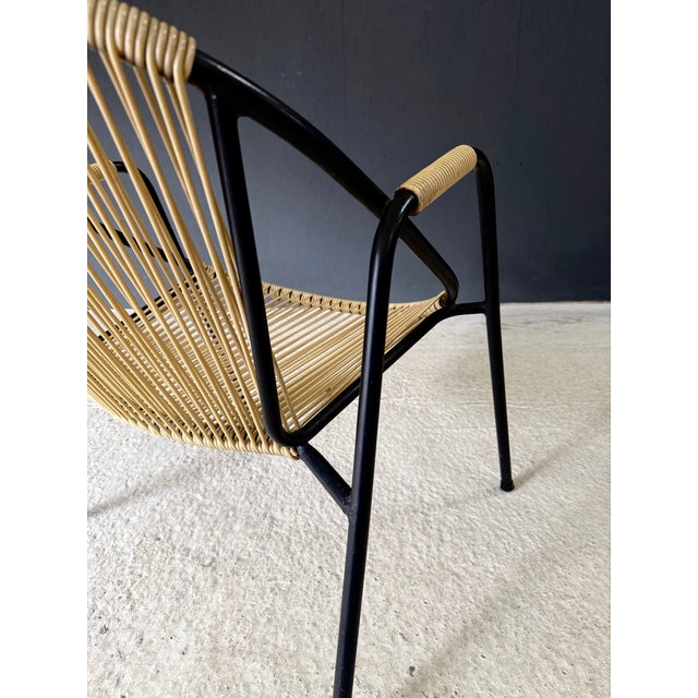 Mid-Century Spaghetti Armchair from Torck, Belgium, 1950s For Sale - Image 11 of 18