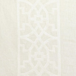 Sample - Schumacher X Mary Mcdonald Don't Fret Fabric in Ivory For Sale